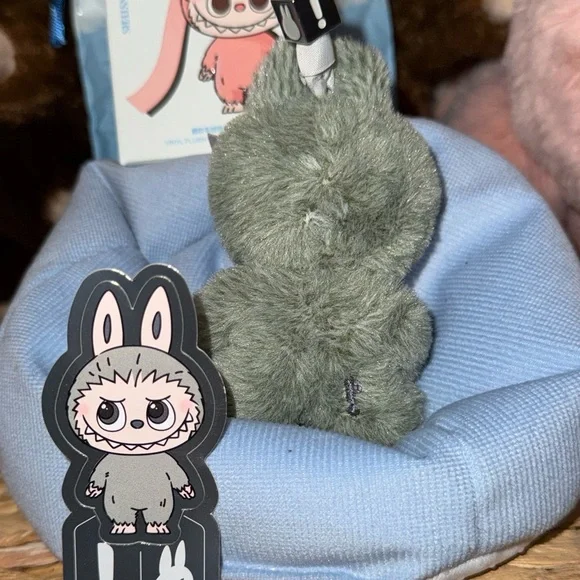 POP MART Pin for Love N–Z Series ❗️SECRET Exclamation Plush Pendant – Brand New - Picture 6 of 9